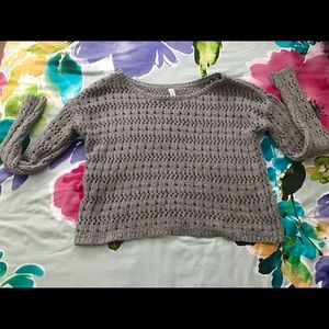 Aeropostale Grey Sweater (Size: Medium) 🎀